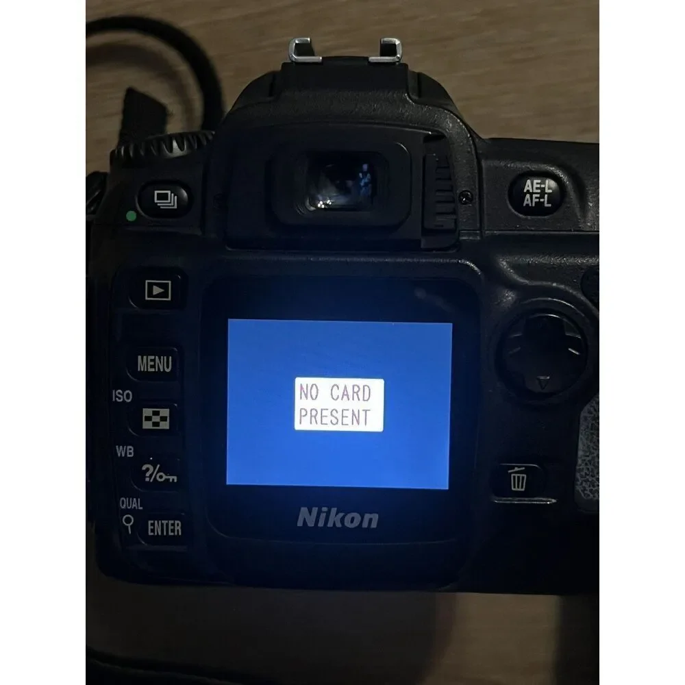 Nikon D50 Digital SLR Camera w/Nikon DX Nikkor AF-S 55-200mm, Battery & Charger